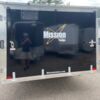2023 Mission 101" x 12 Enclosed Crossover Snow Trailer rear