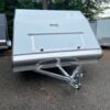 2023 Mission 101" x 12 Enclosed Crossover Snow Trailer front
